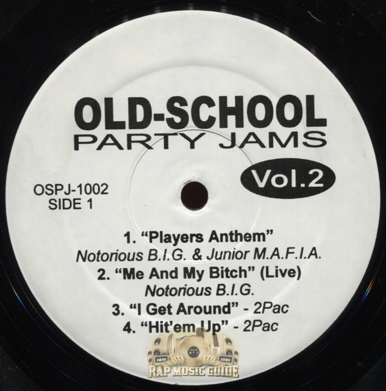 OldSchool Party Jams Vol. 2 Record Rap Music Guide